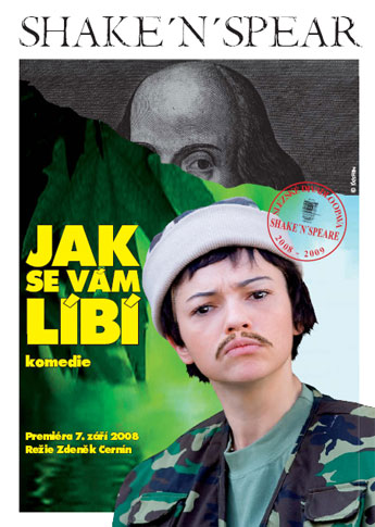 William Shakespeare - JAK SE VÁM LÍBÍ - plakát