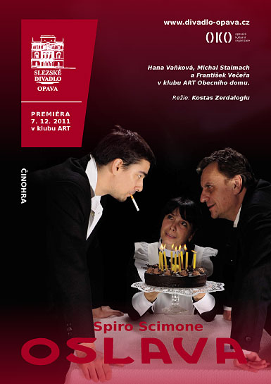 Spiro Scimone - OSLAVA - plakát Spiro Scimone - OSLAVA - plakát