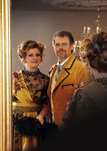 Johann Strauss – VÍDEŇSKÁ KREV - plakát
